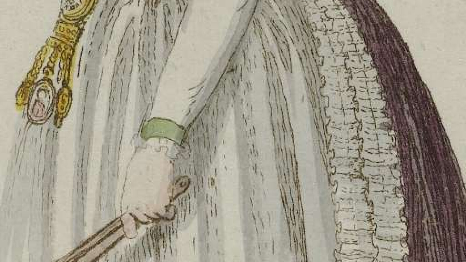 Chatelaine prent Rijksmuseum