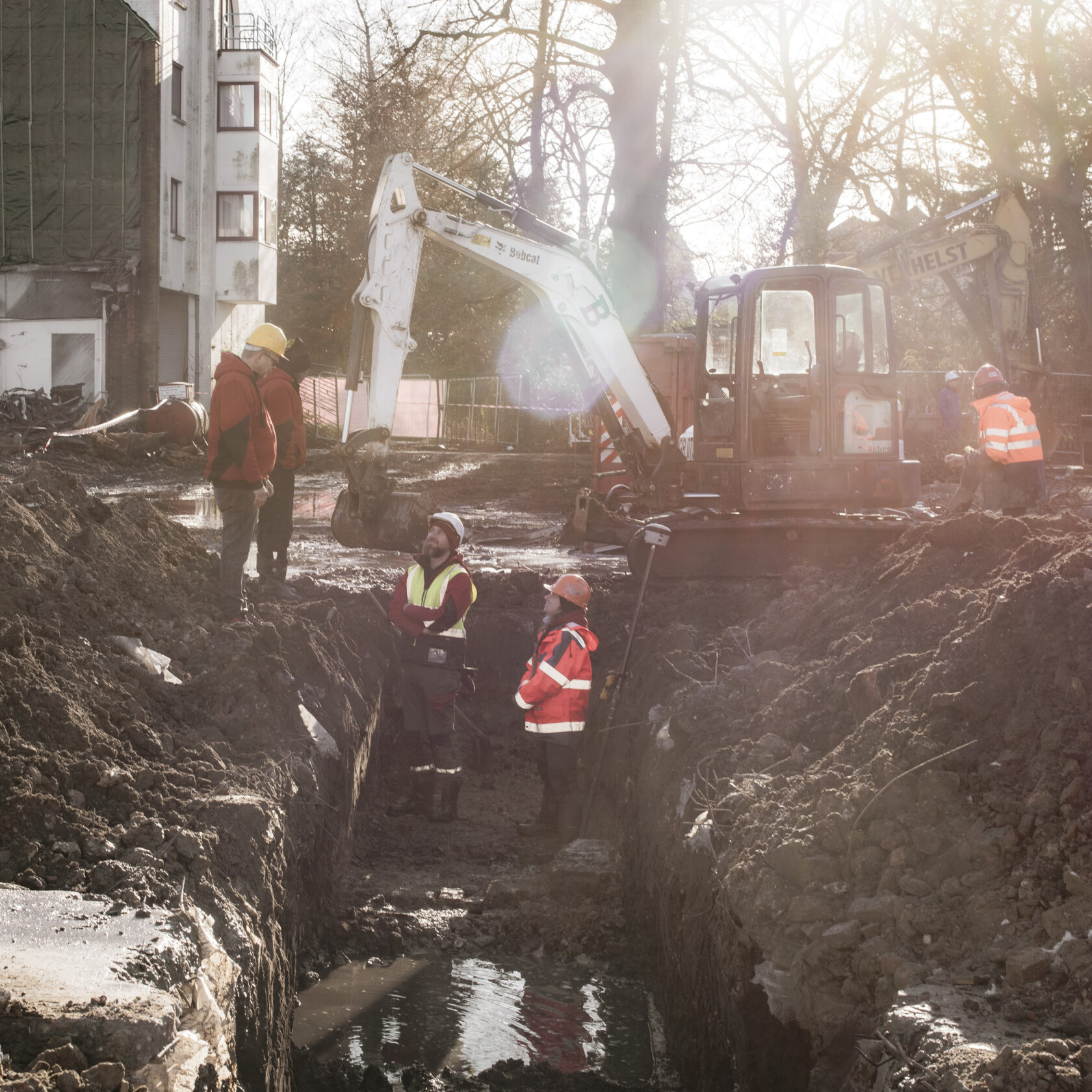 Afbraakwerken BRUSK c Femke Denhollander