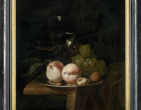 Still Life with Fruit and a Glass of Wine