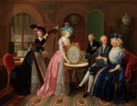 Portret van de familie Villers