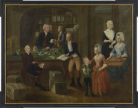 Portrait de Guillaume de Brouwer avec sa famille, dans sa maison de commerce de Bruges  🎧 24