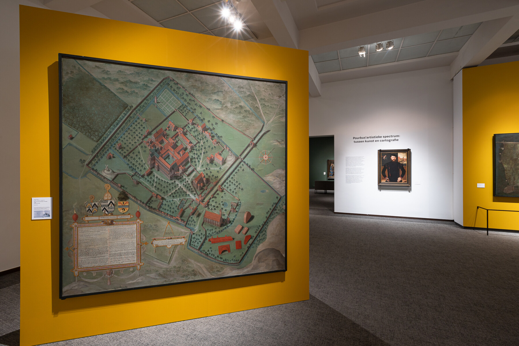 Pieter Pourbus Master of Maps Musea Brugge zaalzicht10