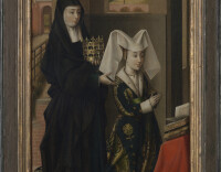 Isabelle de Portugal avec sainte Élisabeth