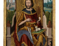 Saint Jean-Baptiste avec Ivan de la Pena, le donateur